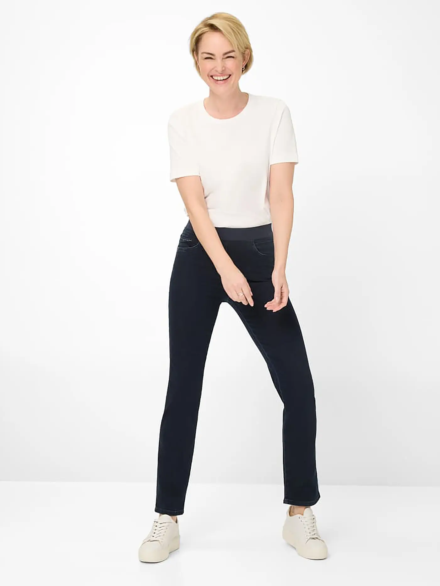 RAPHAELA BY BRAX | Chino PAMINA | dunkelblau